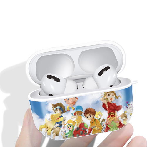 Digimon デジタルモンスター/デジモン 【AirPods Pro用】ハードシェル保護ケース 耐衝撃・防指紋・カラビナ付き商品仕様