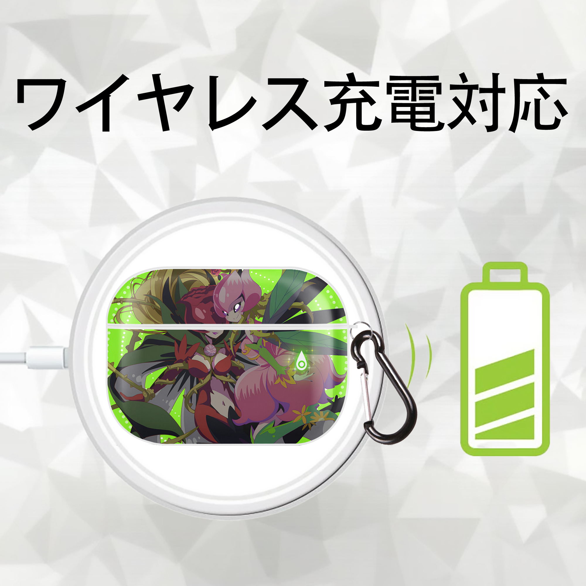 Digimon デジタルモンスター/デジモン 【AirPods Pro用】ハードシェル保護ケース 耐衝撃・防指紋・カラビナ付き商品仕様