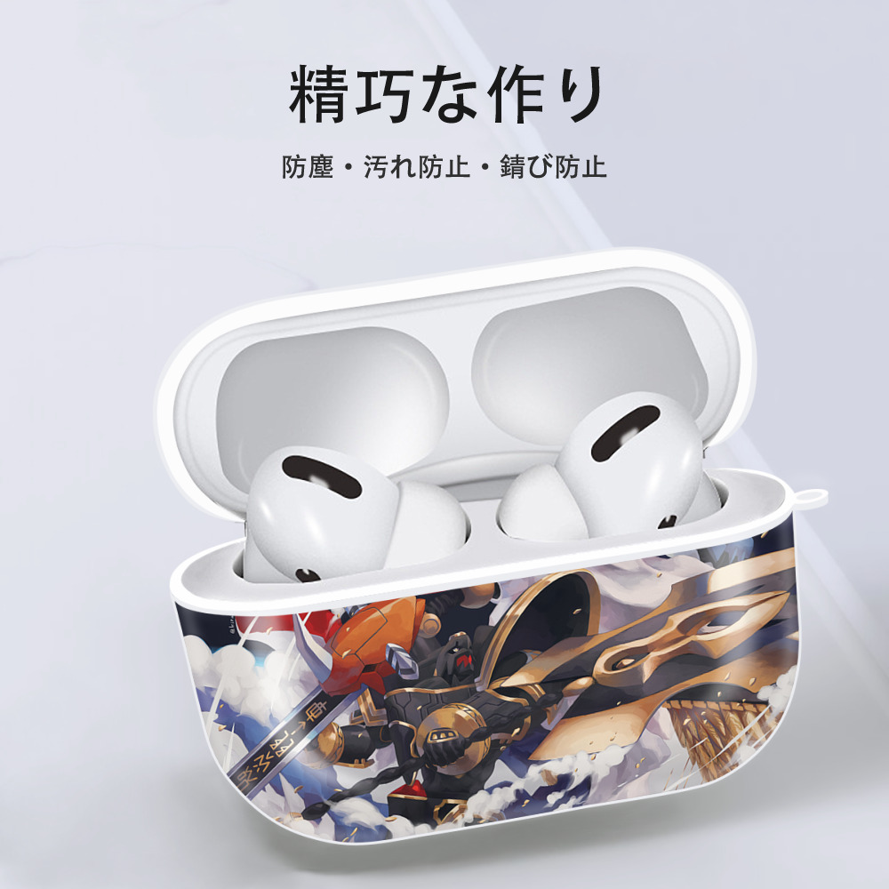 Digimon デジタルモンスター/デジモン 【AirPods Pro用】ハードシェル保護ケース 耐衝撃・防指紋・カラビナ付き商品仕様