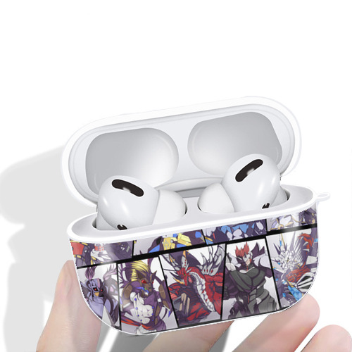 Digimon デジタルモンスター/デジモン 【AirPods Pro用】ハードシェル保護ケース 耐衝撃・防指紋・カラビナ付き商品仕様