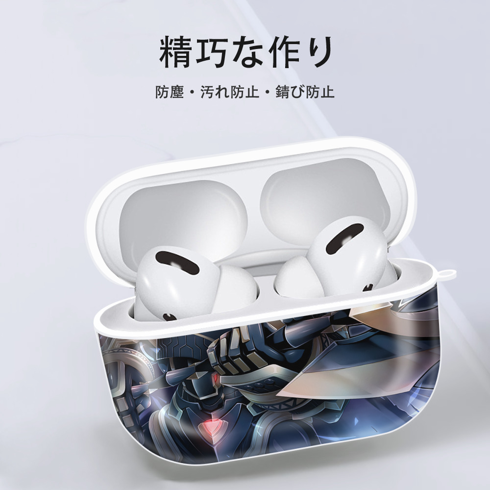Digimon デジタルモンスター/デジモン 【AirPods Pro用】ハードシェル保護ケース 耐衝撃・防指紋・カラビナ付き商品仕様