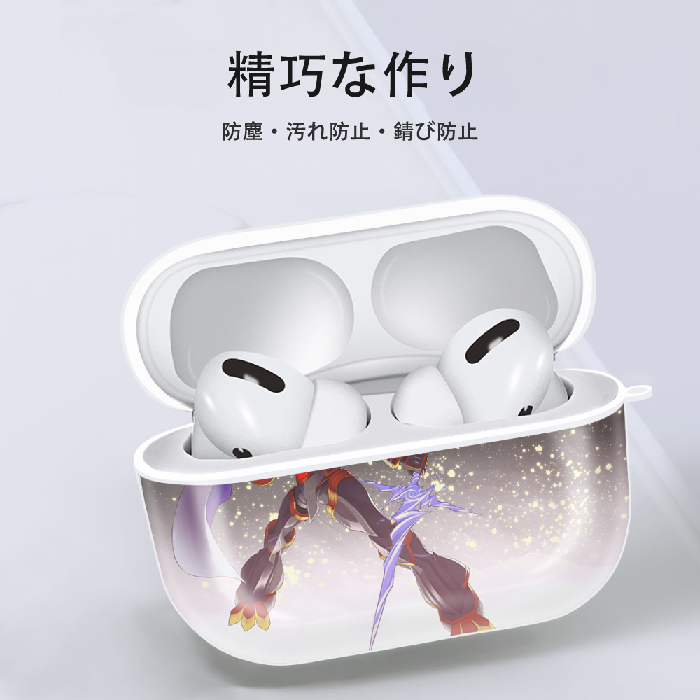 Digimon デジタルモンスター/デジモン 【AirPods Pro用】ハードシェル保護ケース 耐衝撃・防指紋・カラビナ付き商品仕様