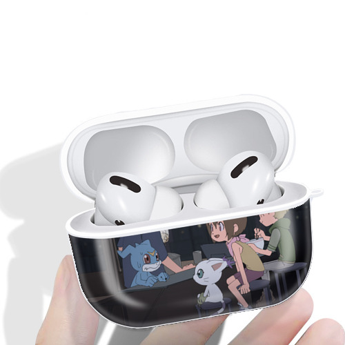 Digimon デジタルモンスター/デジモン 【AirPods Pro用】ハードシェル保護ケース 耐衝撃・防指紋・カラビナ付き商品仕様