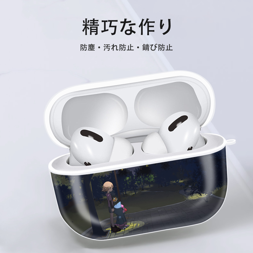 Digimon デジタルモンスター/デジモン 【AirPods Pro用】ハードシェル保護ケース 耐衝撃・防指紋・カラビナ付き商品仕様