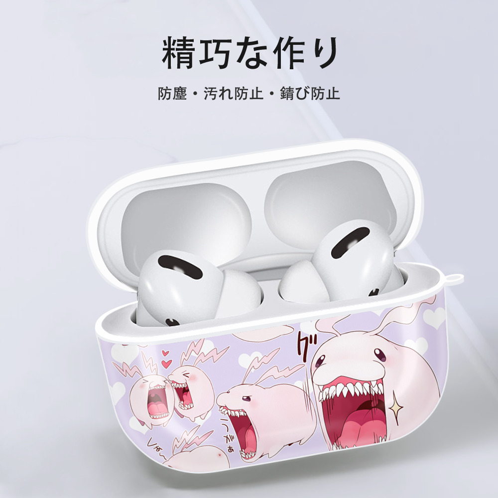 Digimon デジタルモンスター/デジモン 【AirPods Pro用】ハードシェル保護ケース 耐衝撃・防指紋・カラビナ付き商品仕様