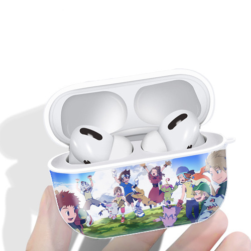 Digimon デジタルモンスター/デジモン 【AirPods Pro用】ハードシェル保護ケース 耐衝撃・防指紋・カラビナ付き商品仕様