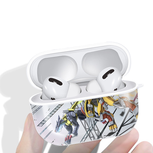 Digimon デジタルモンスター/デジモン 【AirPods Pro用】ハードシェル保護ケース 耐衝撃・防指紋・カラビナ付き商品仕様