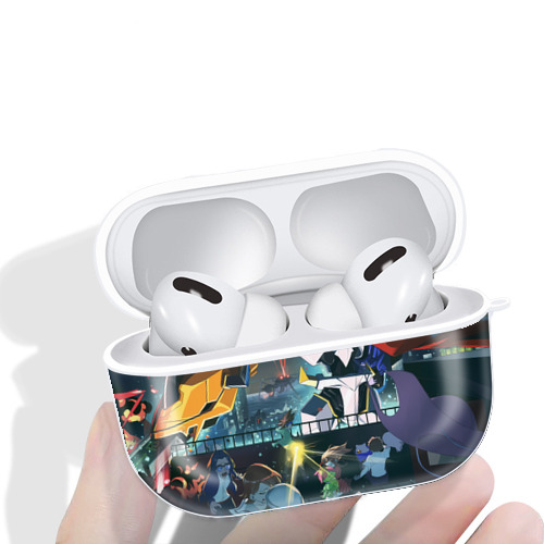 Digimon デジタルモンスター/デジモン 【AirPods Pro用】ハードシェル保護ケース 耐衝撃・防指紋・カラビナ付き商品仕様