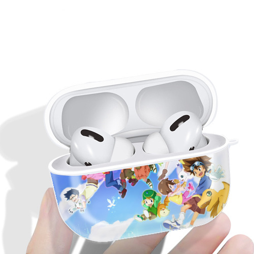 Digimon デジタルモンスター/デジモン 【AirPods Pro用】ハードシェル保護ケース 耐衝撃・防指紋・カラビナ付き商品仕様