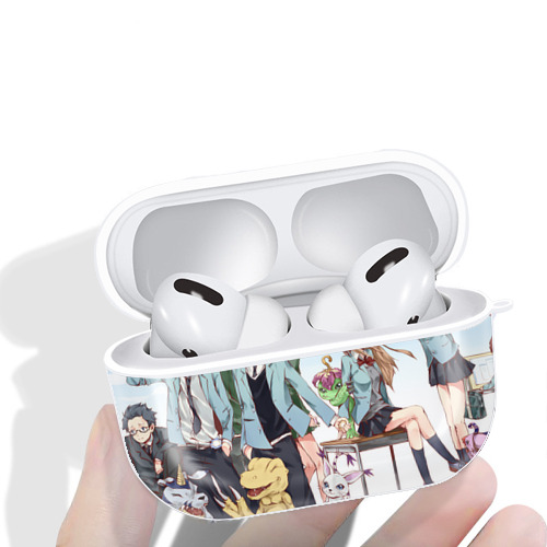 Digimon デジタルモンスター/デジモン 【AirPods Pro用】ハードシェル保護ケース 耐衝撃・防指紋・カラビナ付き商品仕様