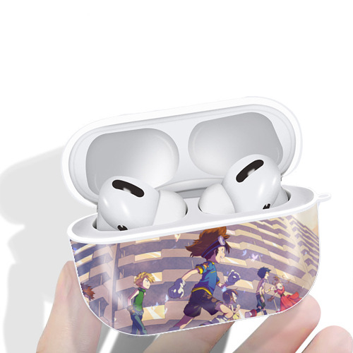 Digimon デジタルモンスター/デジモン 【AirPods Pro用】ハードシェル保護ケース 耐衝撃・防指紋・カラビナ付き商品仕様
