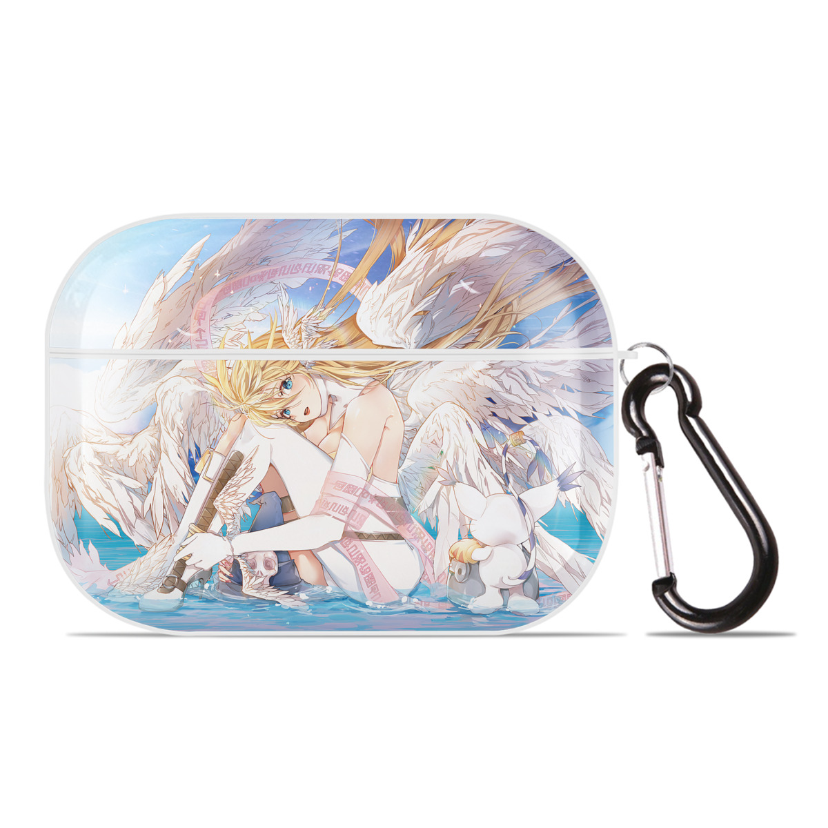 （画像用） Digimon デジタルモンスター/デジモン 【AirPods Pro用】ハードシェル保護ケース 耐衝撃・防指紋・カラビナ付き商品仕様