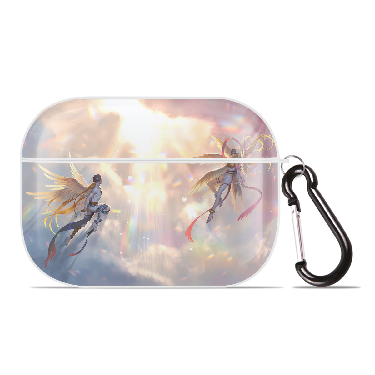 （画像用） Digimon デジタルモンスター/デジモン 【AirPods Pro用】ハードシェル保護ケース 耐衝撃・防指紋・カラビナ付き商品仕様