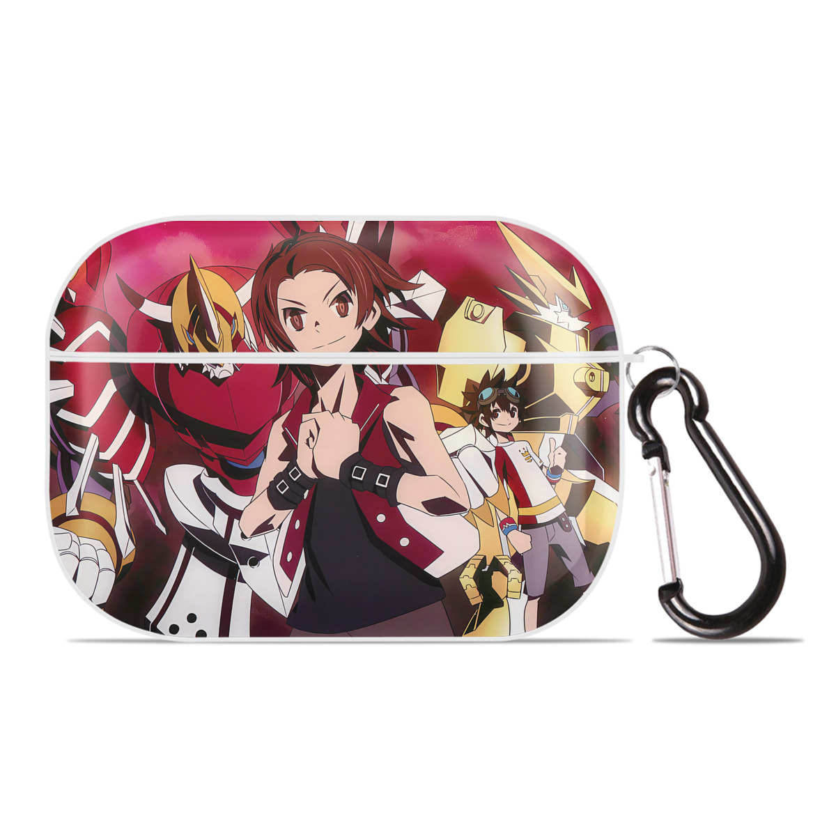 （画像用） Digimon デジタルモンスター/デジモン 【AirPods Pro用】ハードシェル保護ケース 耐衝撃・防指紋・カラビナ付き商品仕様