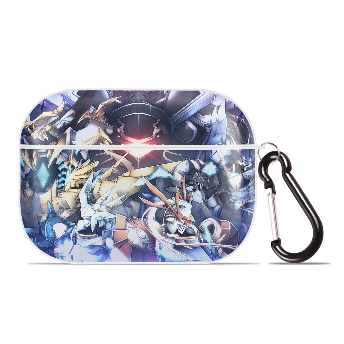 （画像用） Digimon デジタルモンスター/デジモン 【AirPods Pro用】ハードシェル保護ケース 耐衝撃・防指紋・カラビナ付き商品仕様
