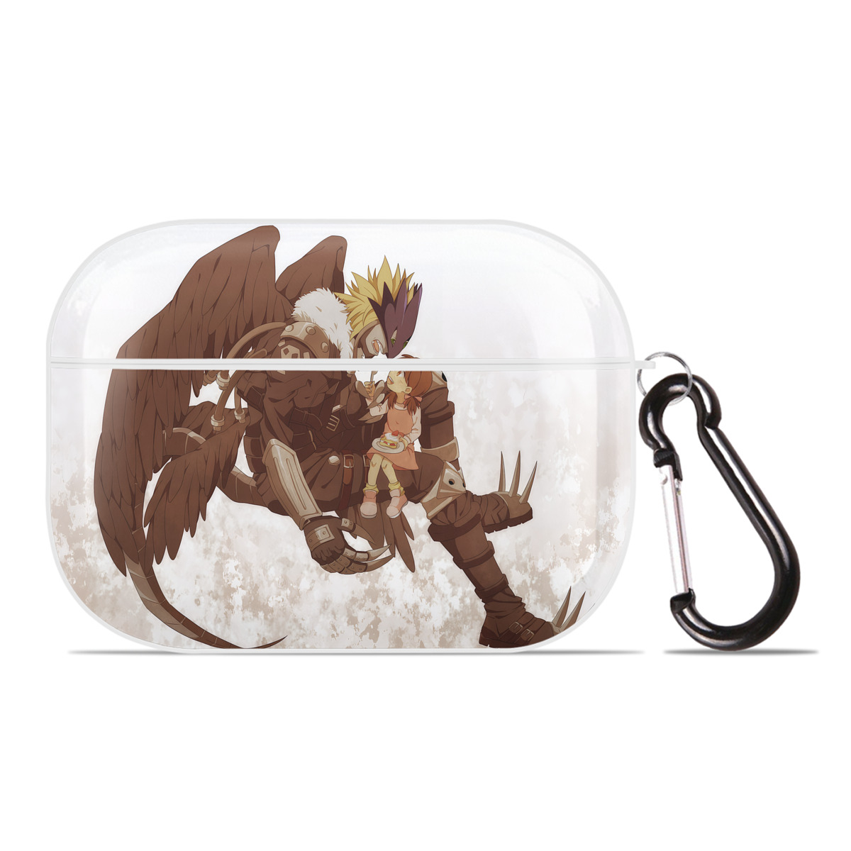 （画像用） Digimon デジタルモンスター/デジモン 【AirPods Pro用】ハードシェル保護ケース 耐衝撃・防指紋・カラビナ付き商品仕様