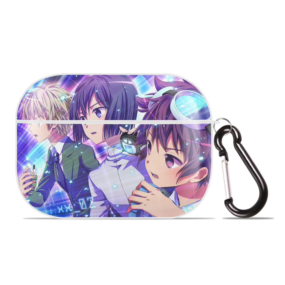 （画像用） Digimon デジタルモンスター/デジモン 【AirPods Pro用】ハードシェル保護ケース 耐衝撃・防指紋・カラビナ付き商品仕様