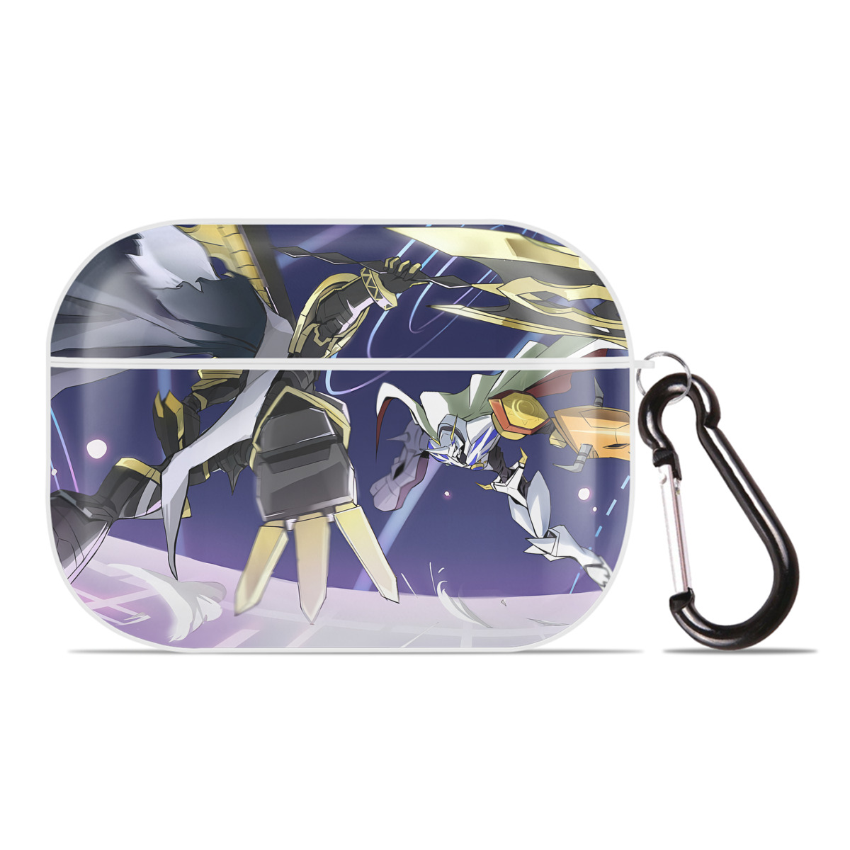 （画像用） Digimon デジタルモンスター/デジモン 【AirPods Pro用】ハードシェル保護ケース 耐衝撃・防指紋・カラビナ付き商品仕様