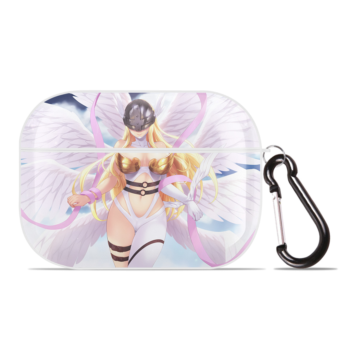 （画像用） Digimon デジタルモンスター/デジモン 【AirPods Pro用】ハードシェル保護ケース 耐衝撃・防指紋・カラビナ付き商品仕様