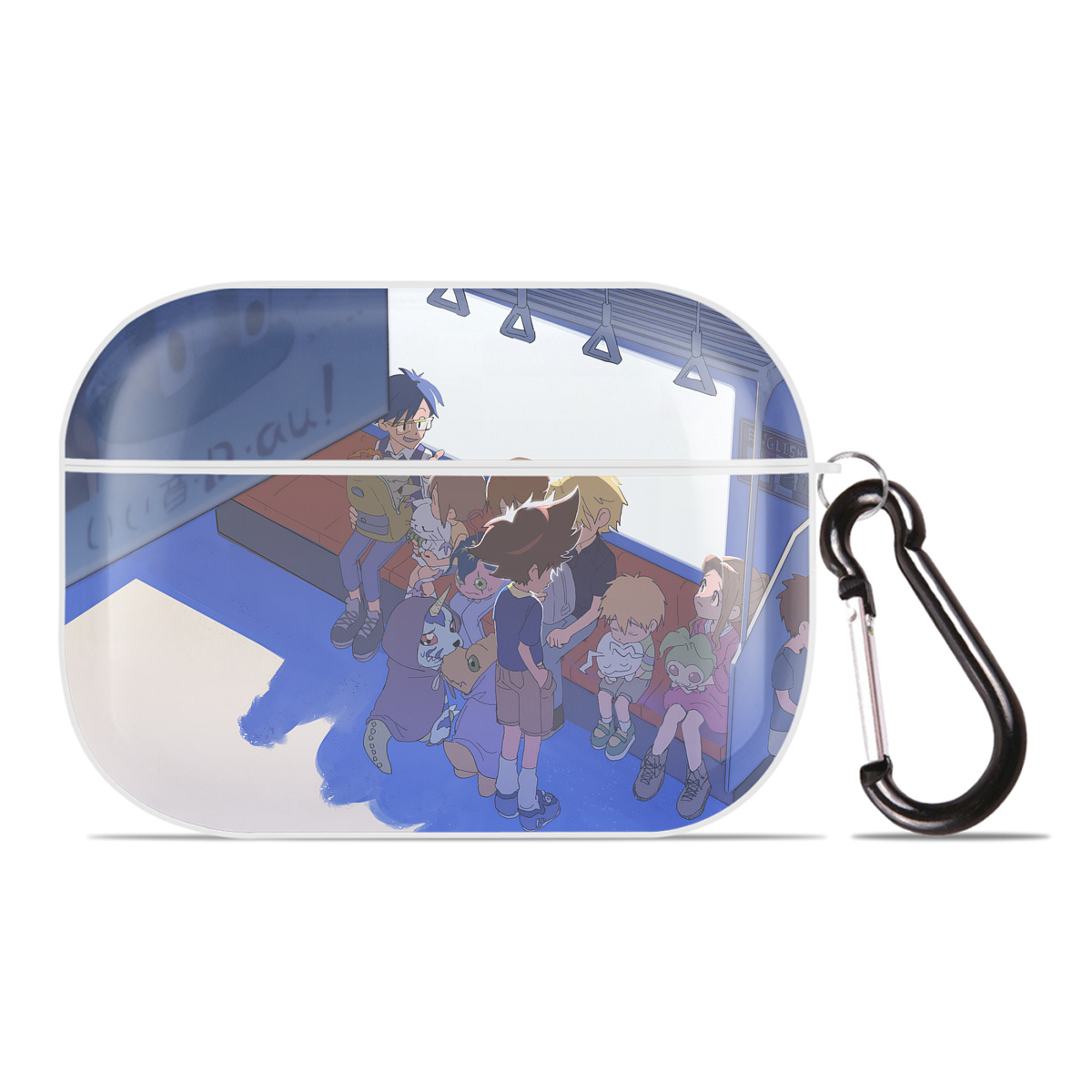 （画像用） Digimon デジタルモンスター/デジモン 【AirPods Pro用】ハードシェル保護ケース 耐衝撃・防指紋・カラビナ付き商品仕様