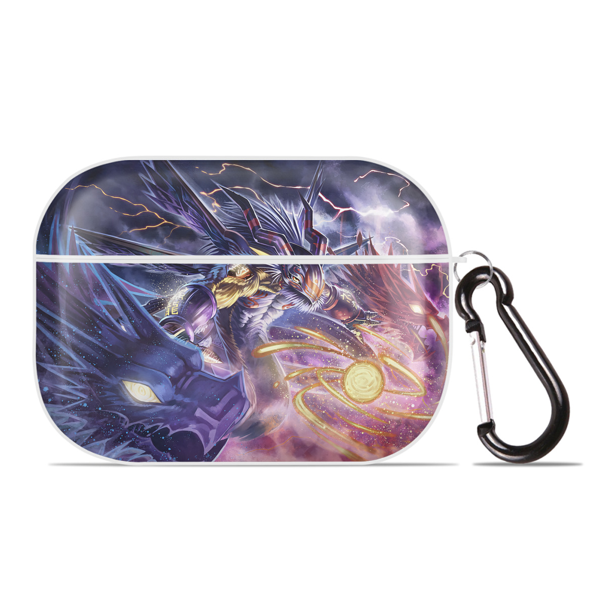 （画像用） Digimon デジタルモンスター/デジモン 【AirPods Pro用】ハードシェル保護ケース 耐衝撃・防指紋・カラビナ付き商品仕様