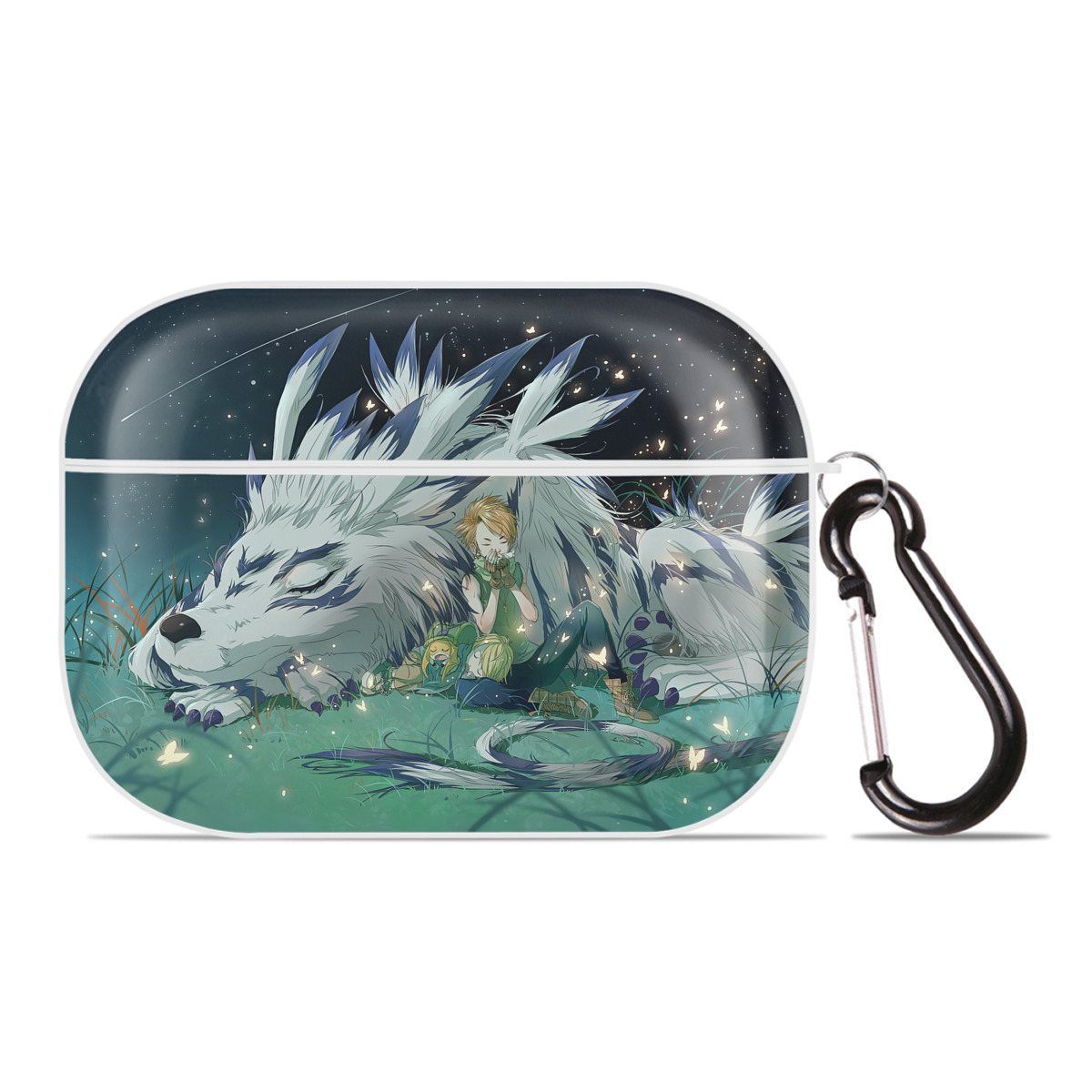 （画像用） Digimon デジタルモンスター/デジモン 【AirPods Pro用】ハードシェル保護ケース 耐衝撃・防指紋・カラビナ付き商品仕様