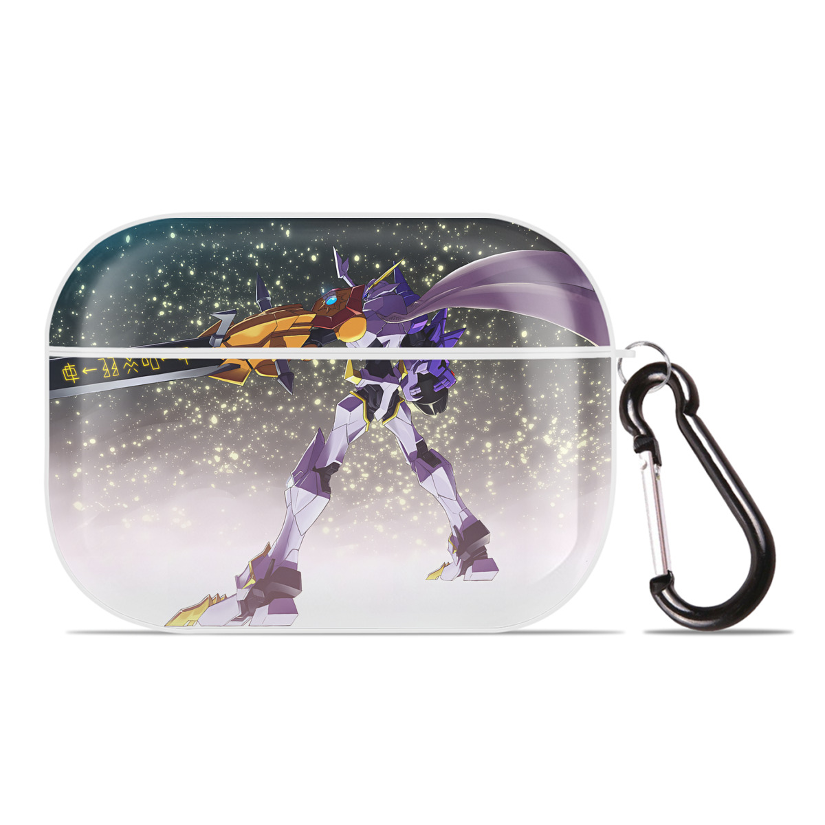 （画像用） Digimon デジタルモンスター/デジモン 【AirPods Pro用】ハードシェル保護ケース 耐衝撃・防指紋・カラビナ付き商品仕様