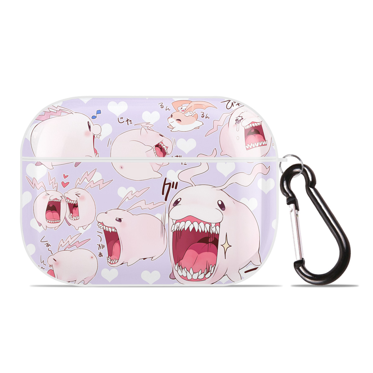 （画像用） Digimon デジタルモンスター/デジモン 【AirPods Pro用】ハードシェル保護ケース 耐衝撃・防指紋・カラビナ付き商品仕様