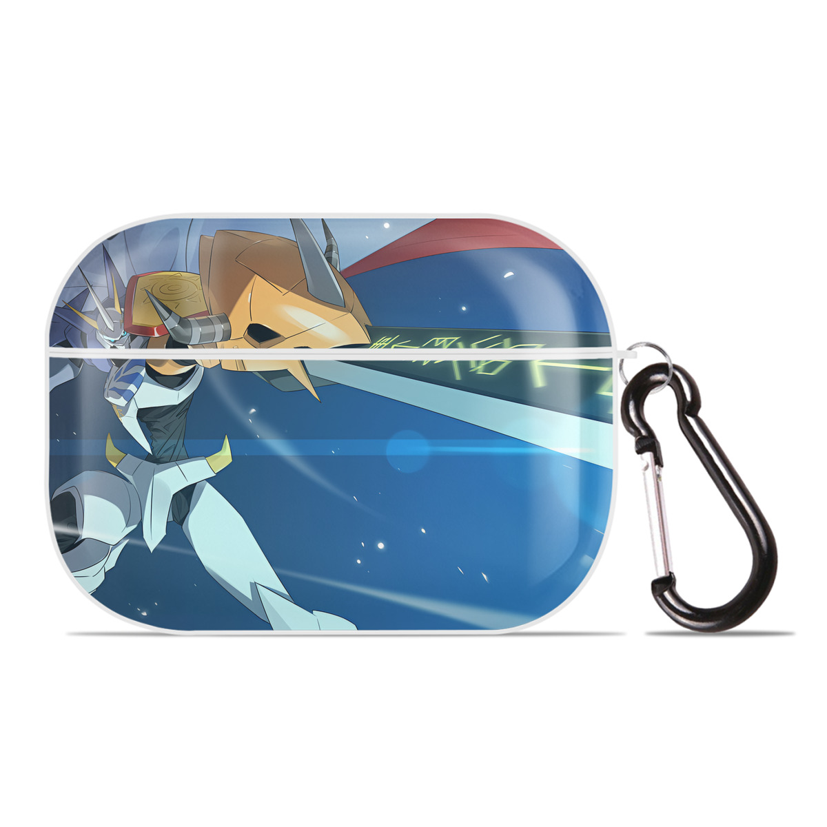 （画像用） Digimon デジタルモンスター/デジモン 【AirPods Pro用】ハードシェル保護ケース 耐衝撃・防指紋・カラビナ付き商品仕様