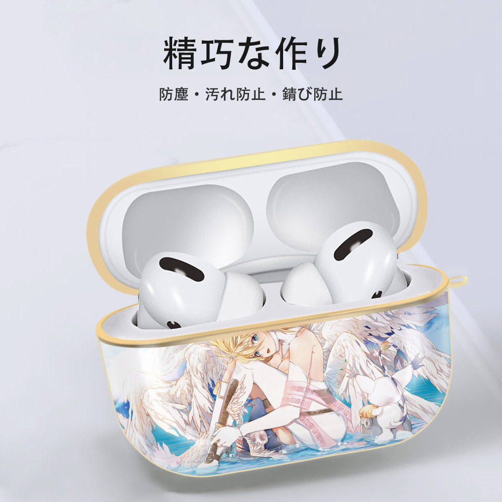 Digimon デジタルモンスター/デジモン 【AirPods Pro用】ハードシェル保護ケース｜耐衝撃・防指紋・カラビナ付き商品仕様