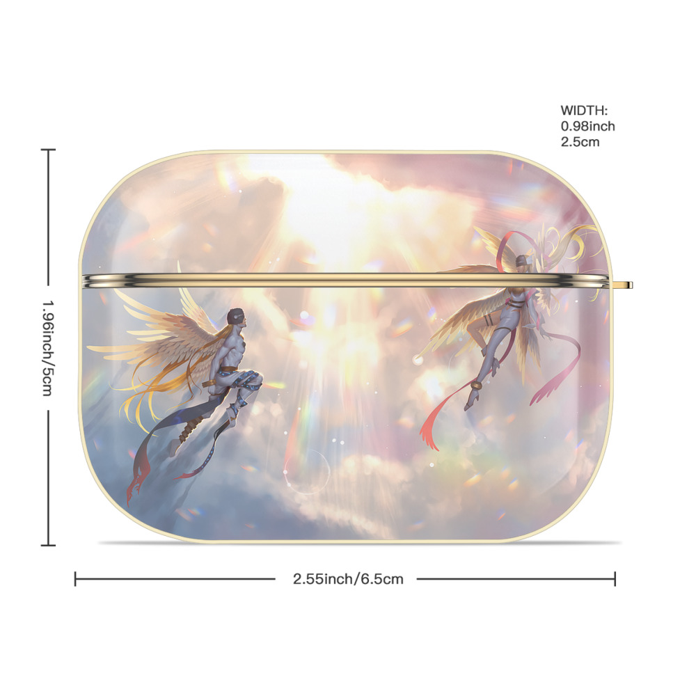 Digimon デジタルモンスター/デジモン 【AirPods Pro用】ハードシェル保護ケース｜耐衝撃・防指紋・カラビナ付き商品仕様