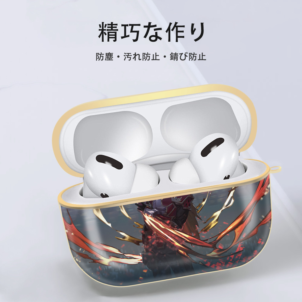 Digimon デジタルモンスター/デジモン 【AirPods Pro用】ハードシェル保護ケース｜耐衝撃・防指紋・カラビナ付き商品仕様