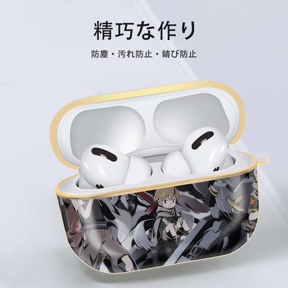 Digimon デジタルモンスター/デジモン 【AirPods Pro用】ハードシェル保護ケース｜耐衝撃・防指紋・カラビナ付き商品仕様