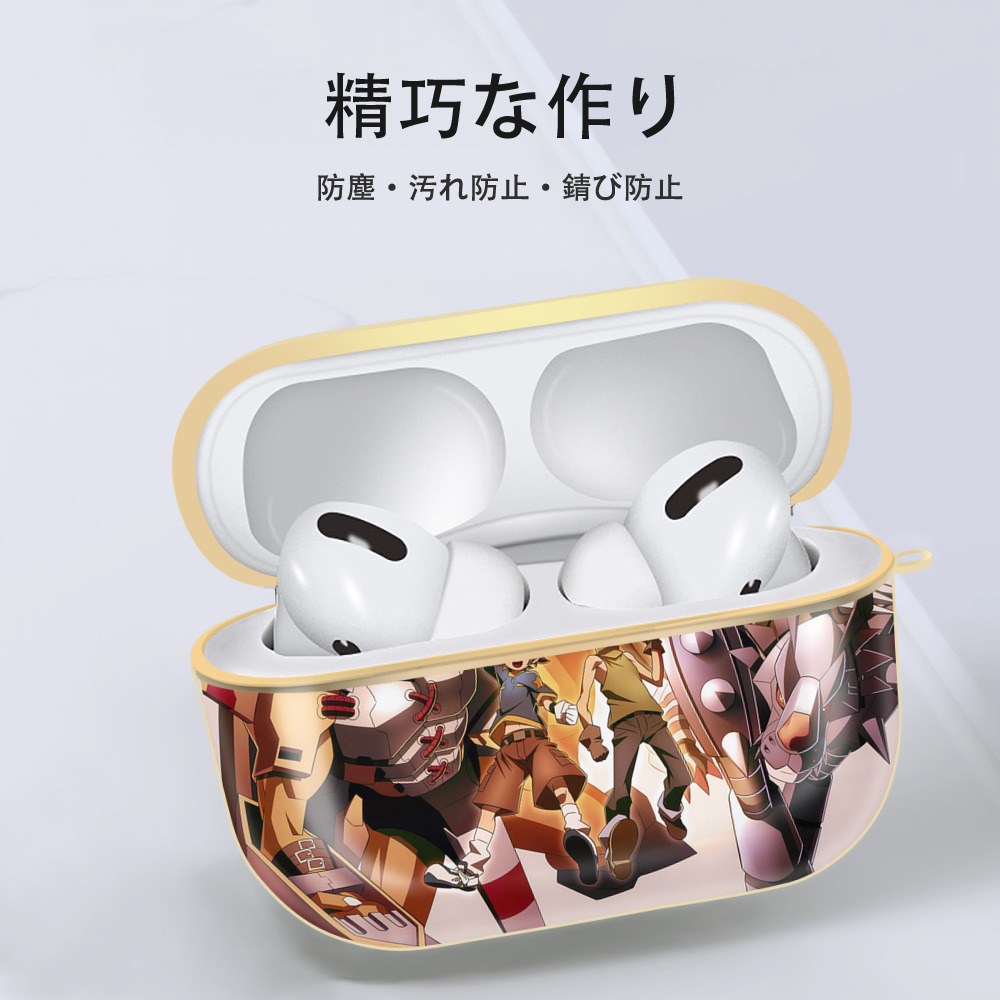 Digimon デジタルモンスター/デジモン 【AirPods Pro用】ハードシェル保護ケース｜耐衝撃・防指紋・カラビナ付き商品仕様
