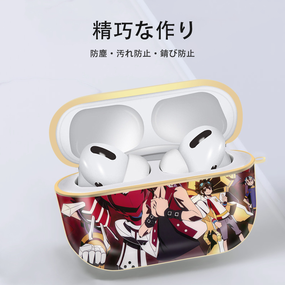Digimon デジタルモンスター/デジモン 【AirPods Pro用】ハードシェル保護ケース｜耐衝撃・防指紋・カラビナ付き商品仕様