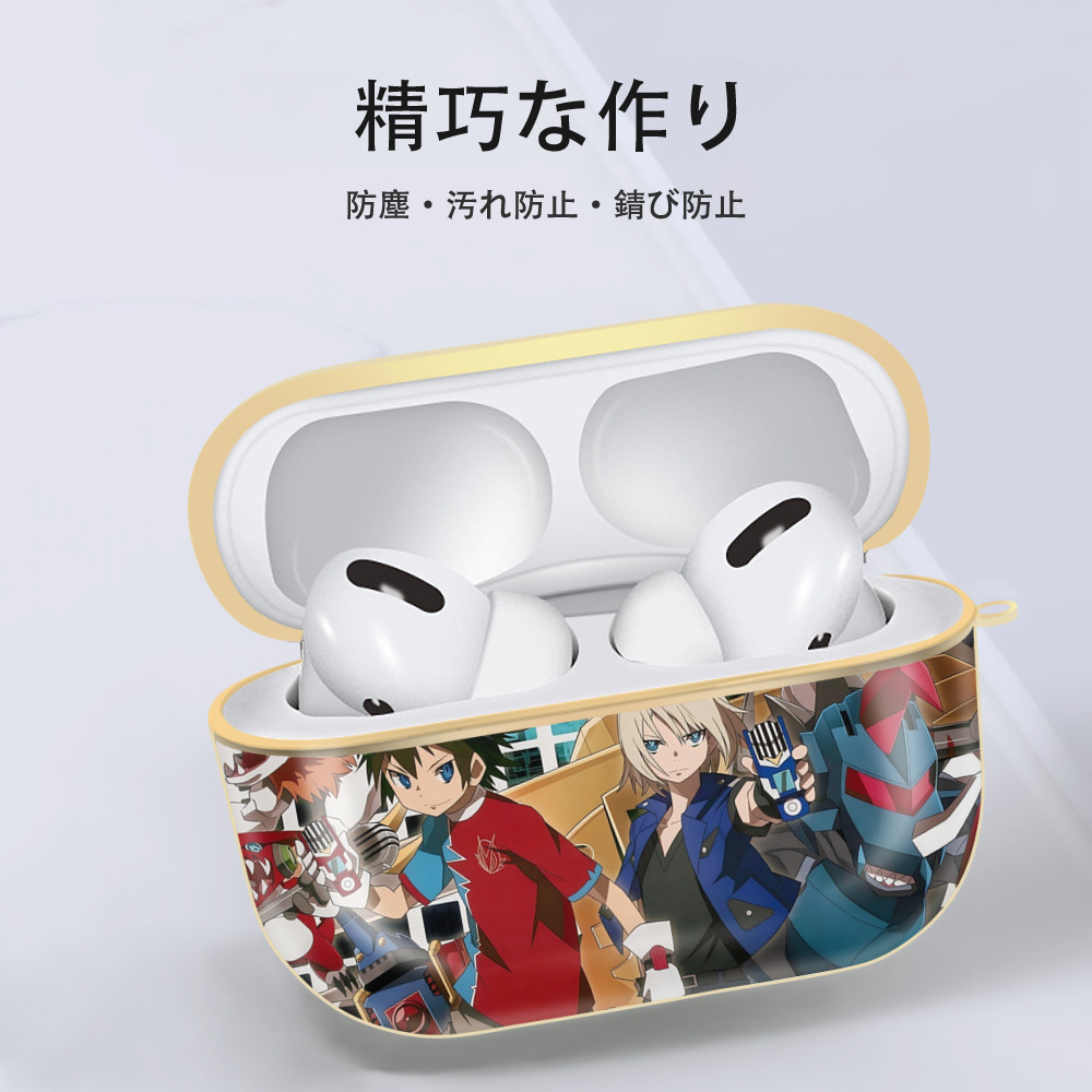Digimon デジタルモンスター/デジモン 【AirPods Pro用】ハードシェル保護ケース｜耐衝撃・防指紋・カラビナ付き商品仕様