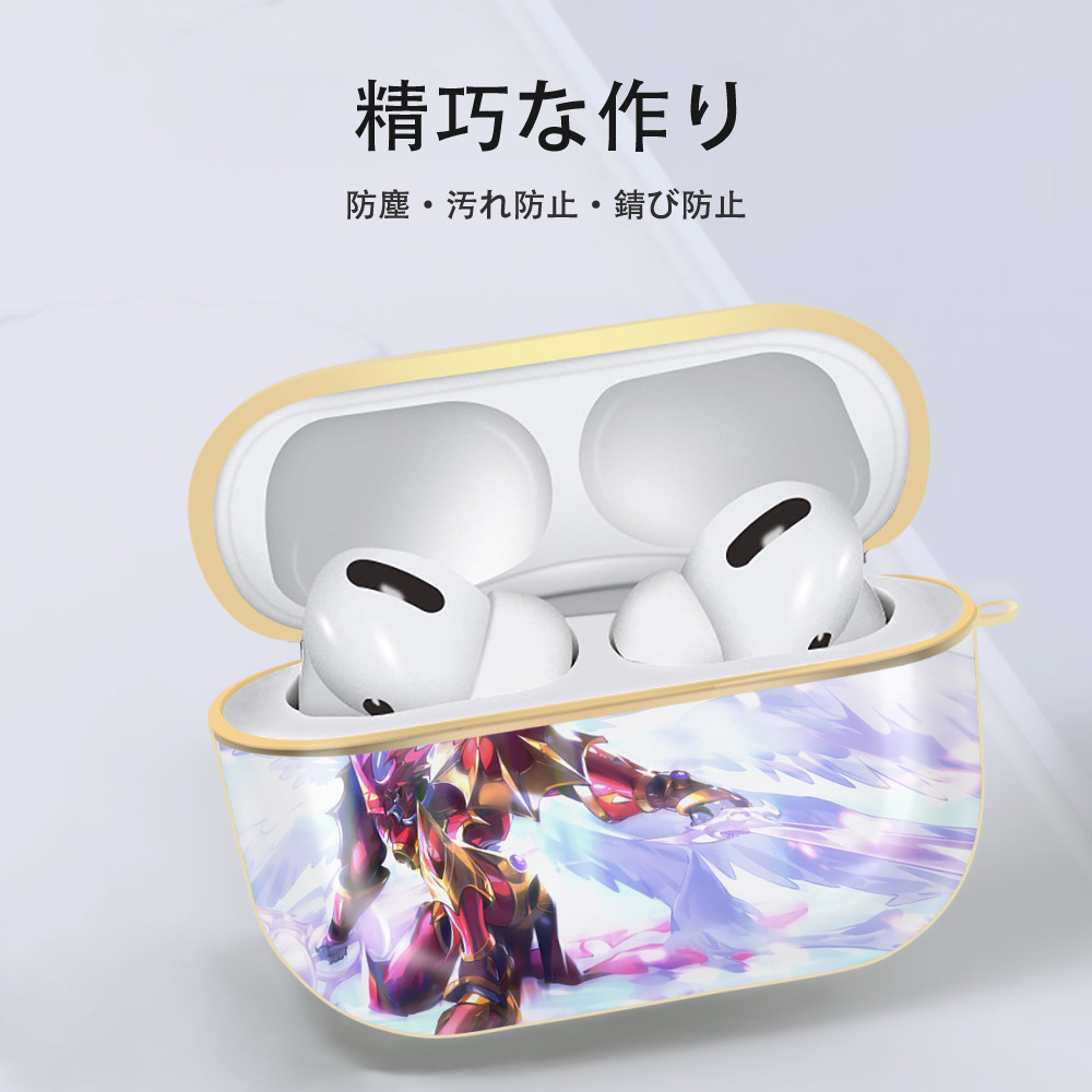 Digimon デジタルモンスター/デジモン 【AirPods Pro用】ハードシェル保護ケース｜耐衝撃・防指紋・カラビナ付き商品仕様