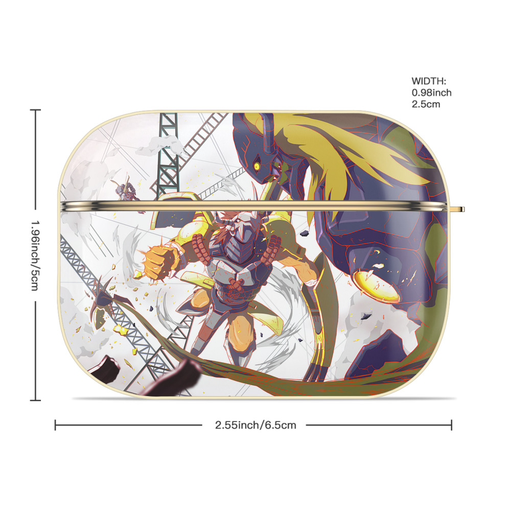 Digimon デジタルモンスター/デジモン 【AirPods Pro用】ハードシェル保護ケース｜耐衝撃・防指紋・カラビナ付き商品仕様