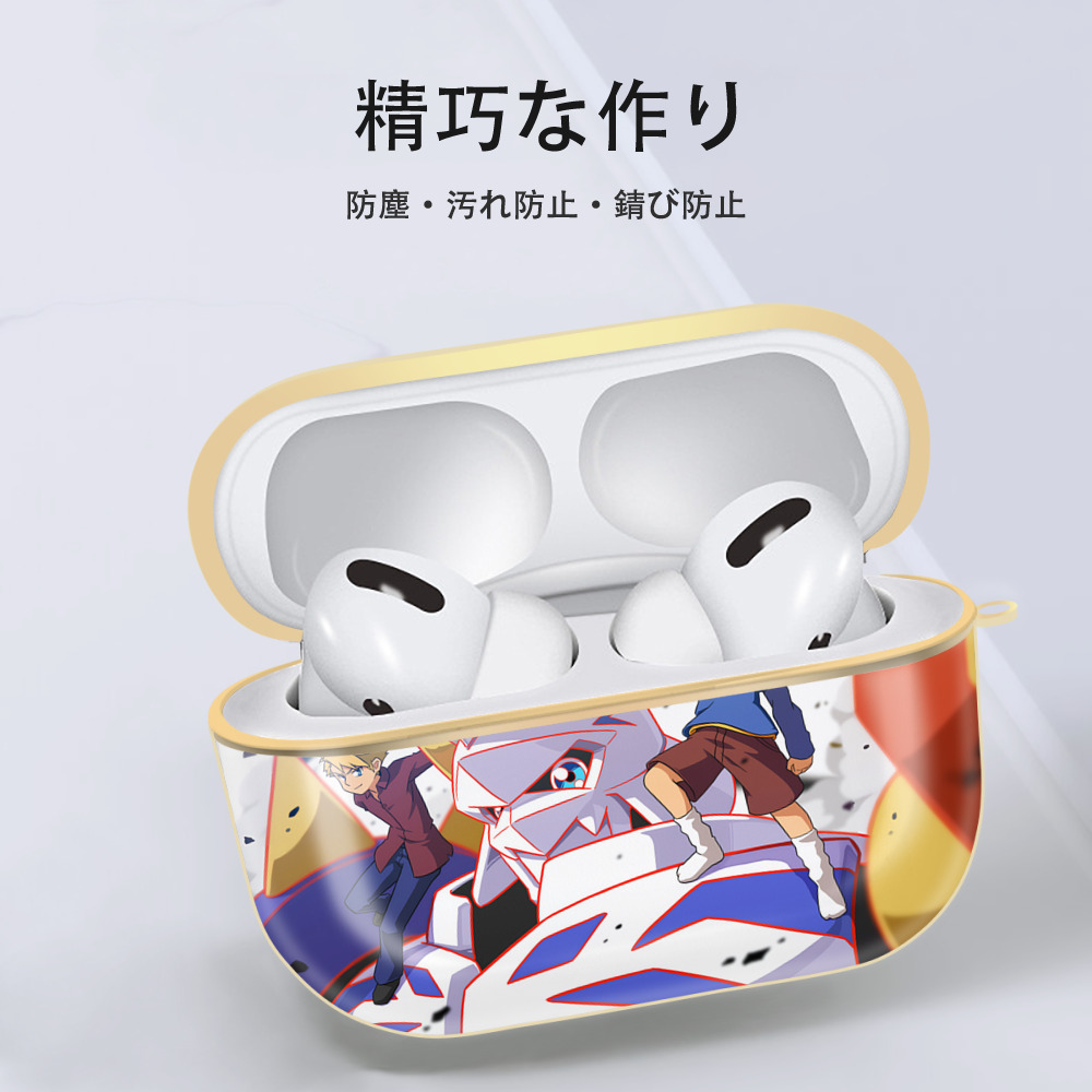 Digimon デジタルモンスター/デジモン 【AirPods Pro用】ハードシェル保護ケース｜耐衝撃・防指紋・カラビナ付き商品仕様
