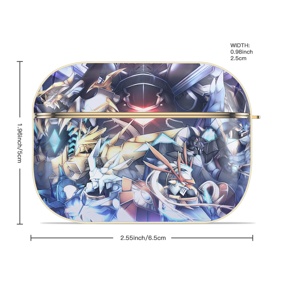 Digimon デジタルモンスター/デジモン 【AirPods Pro用】ハードシェル保護ケース｜耐衝撃・防指紋・カラビナ付き商品仕様
