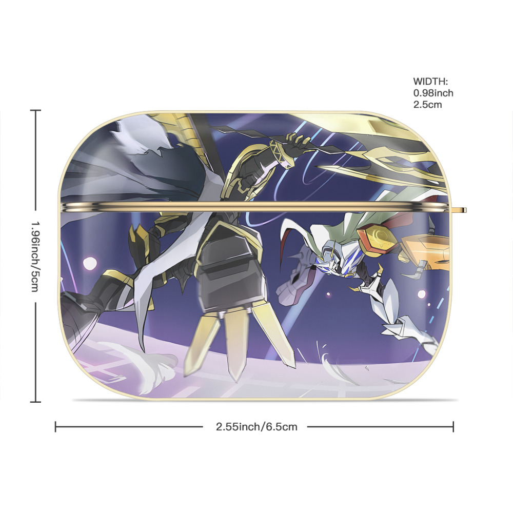 Digimon デジタルモンスター/デジモン 【AirPods Pro用】ハードシェル保護ケース｜耐衝撃・防指紋・カラビナ付き商品仕様