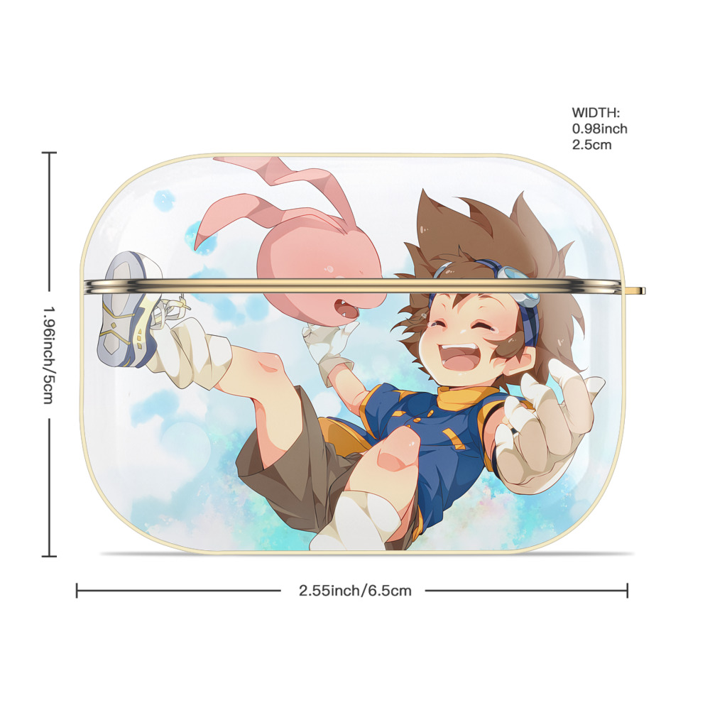 Digimon デジタルモンスター/デジモン 【AirPods Pro用】ハードシェル保護ケース｜耐衝撃・防指紋・カラビナ付き商品仕様