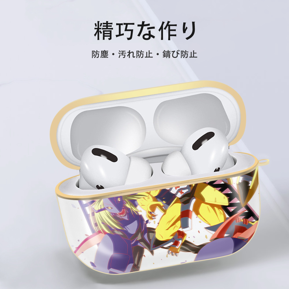 Digimon デジタルモンスター/デジモン 【AirPods Pro用】ハードシェル保護ケース｜耐衝撃・防指紋・カラビナ付き商品仕様