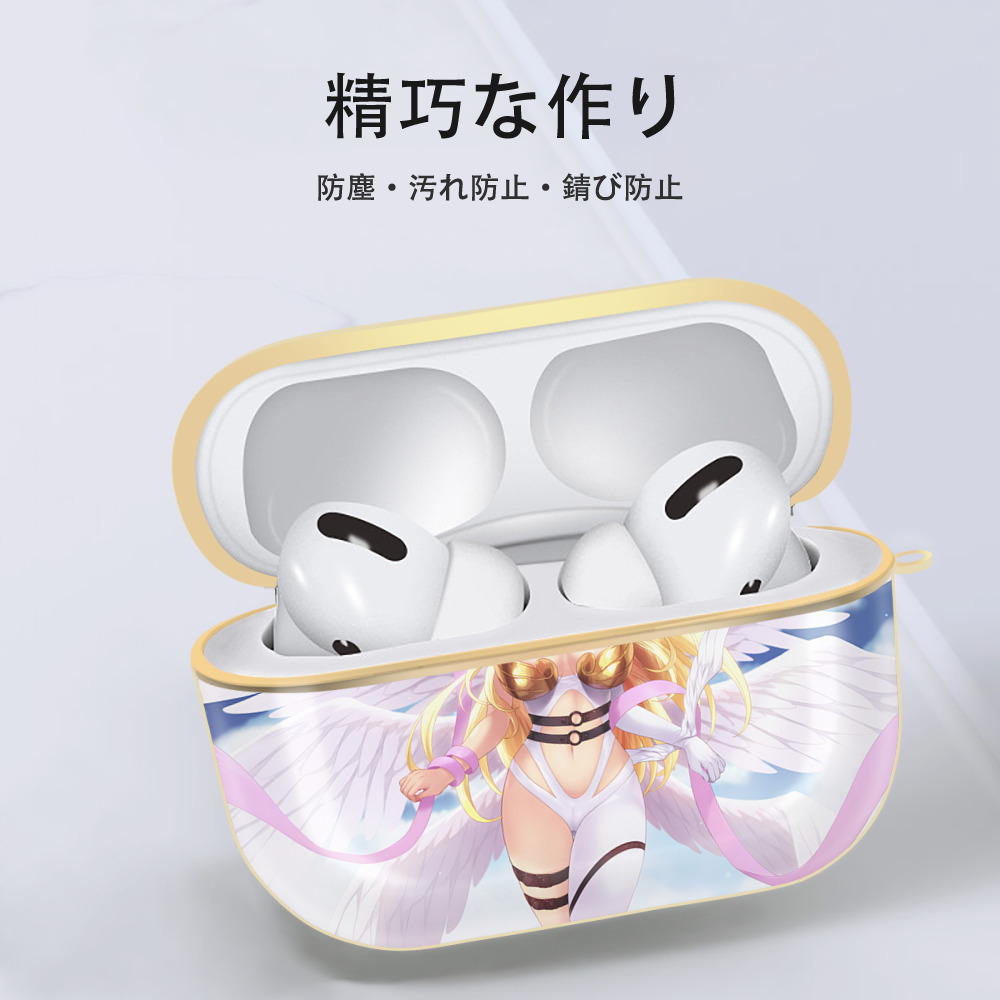 Digimon デジタルモンスター/デジモン 【AirPods Pro用】ハードシェル保護ケース｜耐衝撃・防指紋・カラビナ付き商品仕様