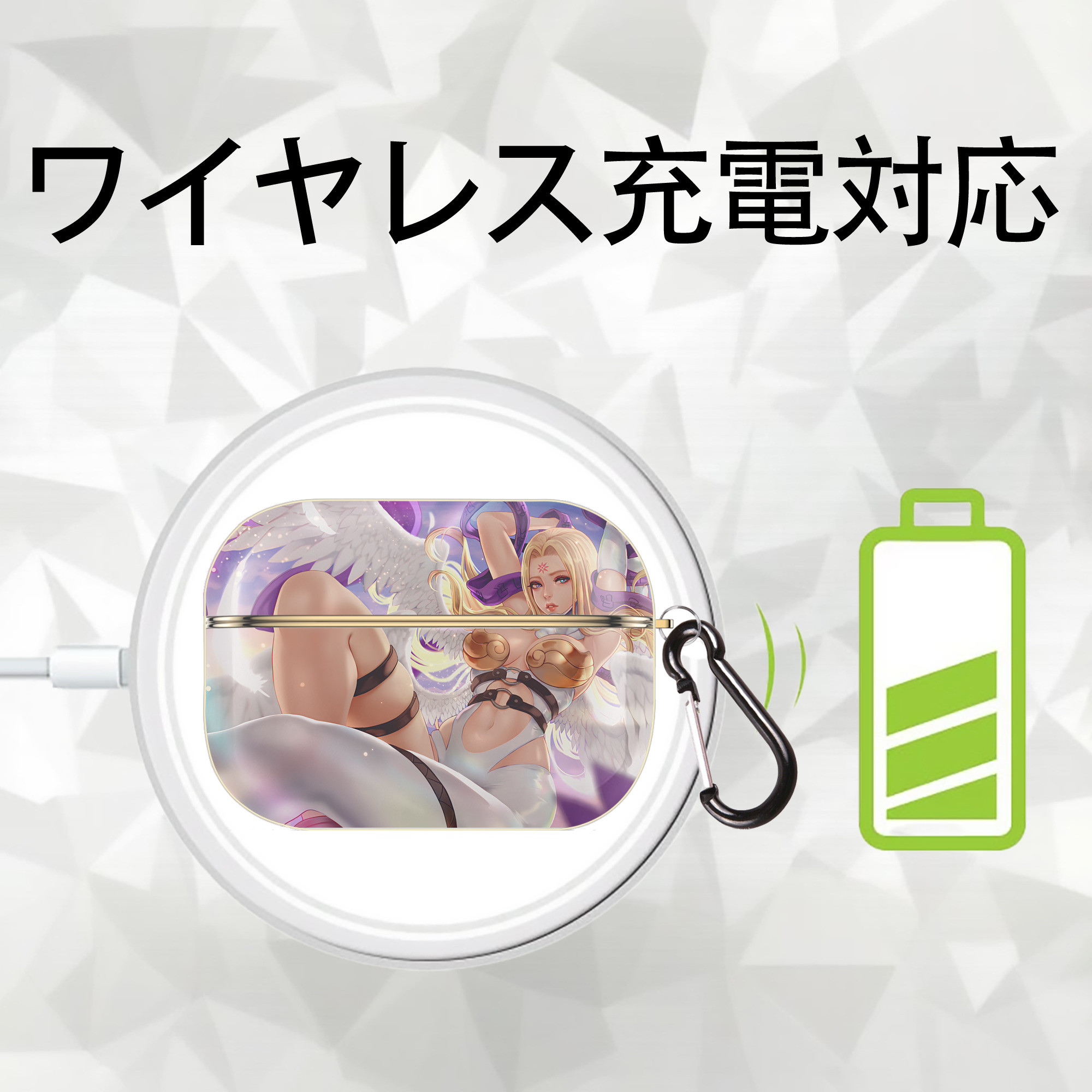 Digimon デジタルモンスター/デジモン 【AirPods Pro用】ハードシェル保護ケース｜耐衝撃・防指紋・カラビナ付き商品仕様