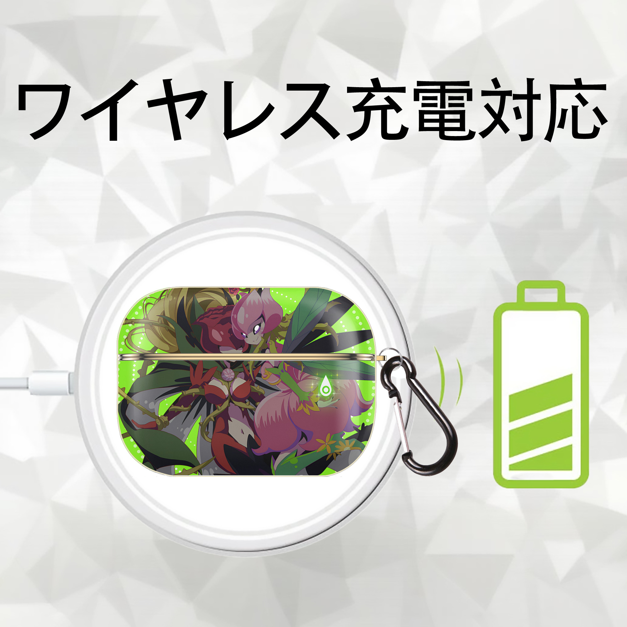 Digimon デジタルモンスター/デジモン 【AirPods Pro用】ハードシェル保護ケース｜耐衝撃・防指紋・カラビナ付き商品仕様