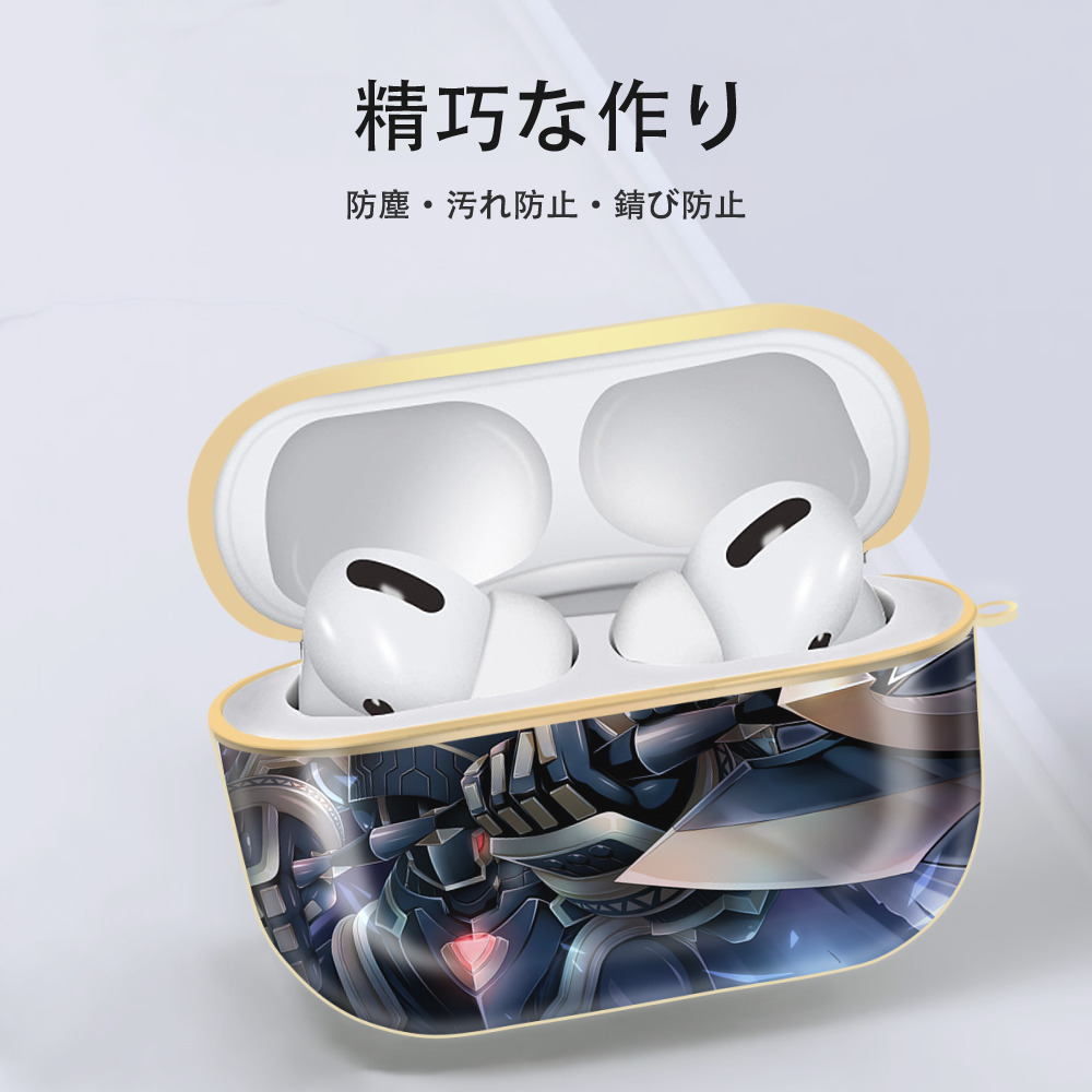 Digimon デジタルモンスター/デジモン 【AirPods Pro用】ハードシェル保護ケース｜耐衝撃・防指紋・カラビナ付き商品仕様