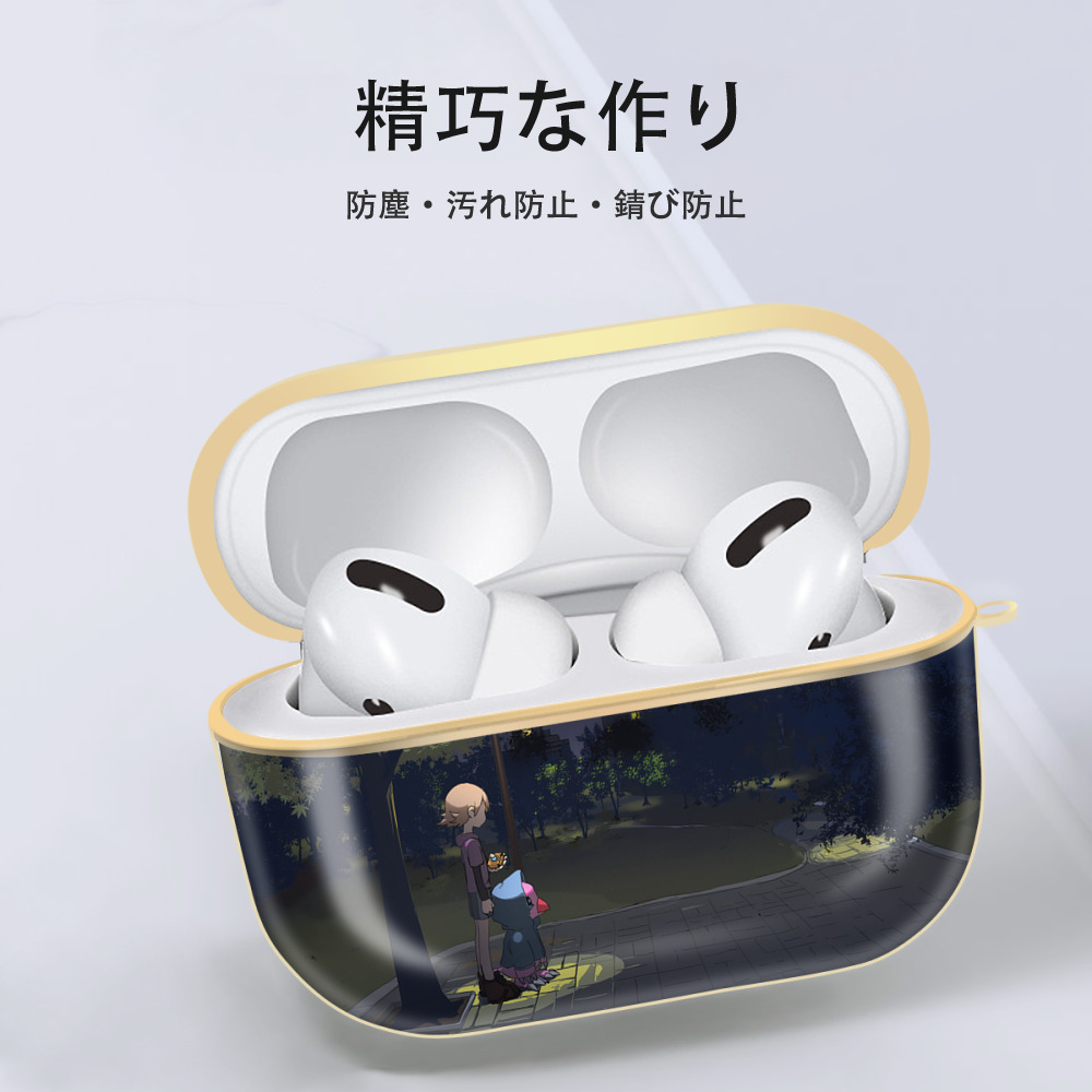 Digimon デジタルモンスター/デジモン 【AirPods Pro用】ハードシェル保護ケース｜耐衝撃・防指紋・カラビナ付き商品仕様