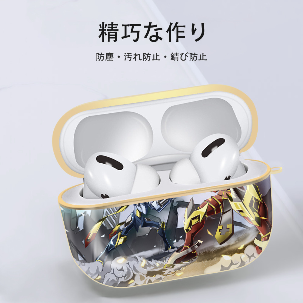 Digimon デジタルモンスター/デジモン 【AirPods Pro用】ハードシェル保護ケース｜耐衝撃・防指紋・カラビナ付き商品仕様
