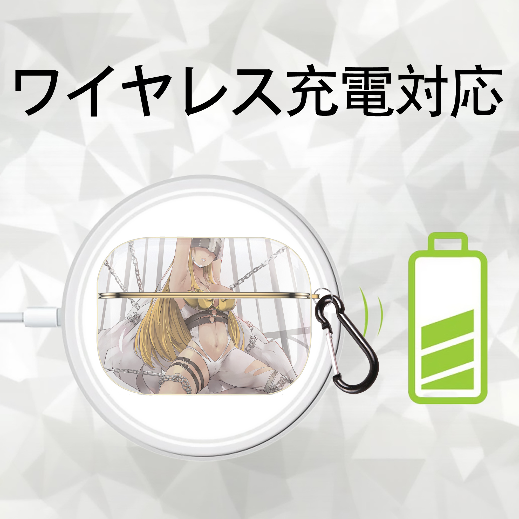 Digimon デジタルモンスター/デジモン 【AirPods Pro用】ハードシェル保護ケース｜耐衝撃・防指紋・カラビナ付き商品仕様
